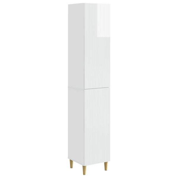 vidaXL Sada skríň 2 pcs 33 x 34,5 x 90 cm Kompozitné drevo