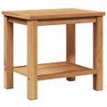 vidaXL Konferenčný stolík Hnedá 50 x 35 x 45 cm Husté teakové drevo