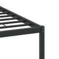 vidaXL Posteľný rám bez matraca hnedý dub 140x200 cm kompozitné drevo