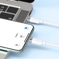 Kábel BWOO 65W USB-C - USB-C 1 m biely