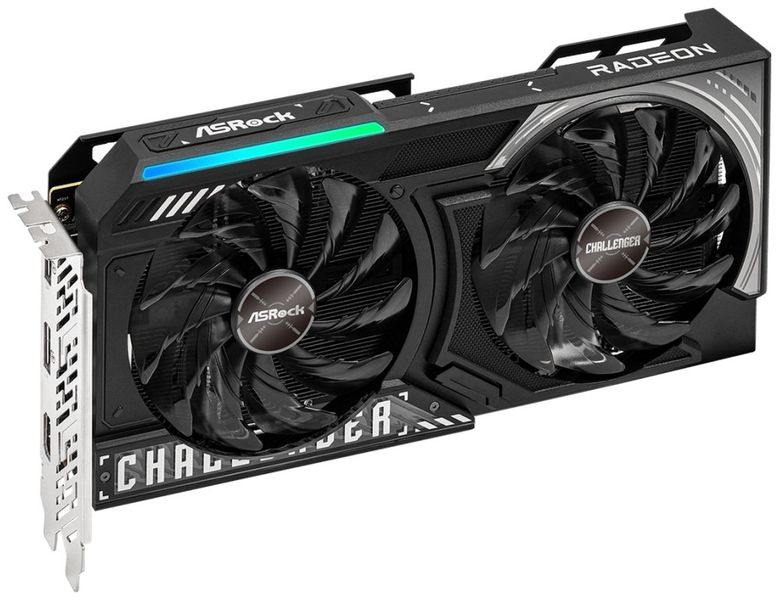 ASRock AMD Radeon RX 9060 XT Challenger 16GB OC  / 16GB GDDR6 / PCI-E / HDMI / 2x DP Grafická karta, PCI-E, 16GB GDDR6, 2× DisplayPort, 1× HDMI, aktivní