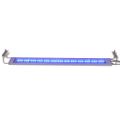vidaXL Akváriová LED lampa 80-90 cm, hliník, IP67