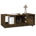 vidaXL Konferenčný stolík dymový dub 102x50x36 cm kompozitné drevo