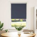 vidaXL Zatemňovacia roleta námornícka modrá 80x150 cm šírka látky 75,7 cm polyester