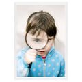 vidaXL Fotorámiky na stôl, koláž 3 ks, biele 15x21 cm, MDF