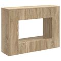 vidaXL Konzolový stôl Sonoma dub 101 x 29 x 74 cm Konštruované drevo