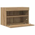 vidaXL TV nástenná skriňa 60 x 30 x 40 cm dub artisan Kompozitné drevo