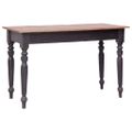 vidaXL Stôl s 3 zásuvkami 117x57x75 cm masívne mahagónové drevo