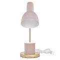 Stolná lampa EMOS Z7640P POPPY na žiarovku E27, ružová