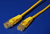 UTP patchkabel kategórie 5e, 15 m, žltý