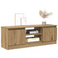 vidaXL TV skrinka Artisan Dub 102x30x36 cm Konštrukčné drevo