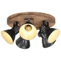vidaXL Závesná lampa 25 W čierna 50x50x25 E27