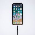Maxlife MXUC-03 magnetický kábel USB - Lightning + USB-C + microUSB 1,0 m 3A čierny nylon