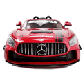 Hollicy Cars Elektrické autíčko Mercedes Benz GT4 čerešňová červená