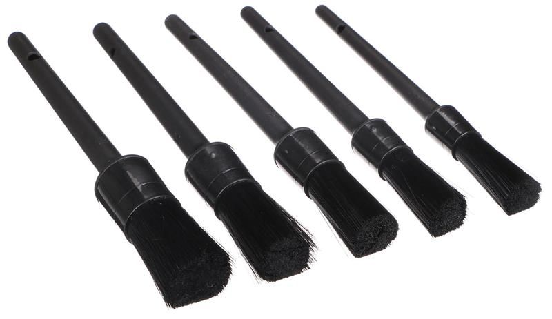 Sada tvrdých presných štetiec na čistenie auta CAR DETAILING BRUSH 5 HARD, 5ks SIXTOL