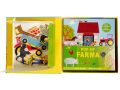 Pop-up Farma Kniha s rozkládací hrací podložkou