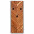 vidaXL Vešiaky na kabáty 2 ks 35x1x90 cm Masívna akácia