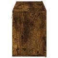 vidaXL TV skrinka nástenná dymový dub 80x30x41 cm