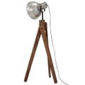 vidaXL Podlahová lampa 25 W starožitná strieborná 45x45x120 cm E27
