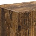 vidaXL TV nástenná skriňa 59,5 x 31 x 100 cm Dymová dub