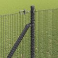 vidaXL Zváraný drôtový plot s hrotmi 10 x 1,6 m Oceľ s PVC povrchom