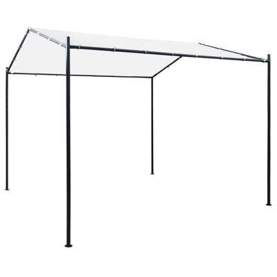 vidaXL Altánok 3x3x2,6 m, biely 180 g/m²