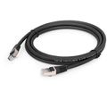 PATCH KABEL S/FTP cat.6a LSZH 0.5m black