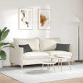 vidaXL Vankúše na pohovku 2 pcs Tmavo šedá 50 x 30 cm