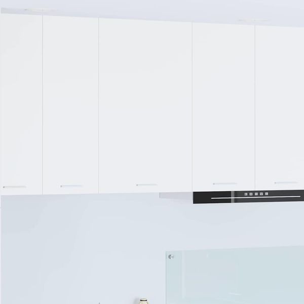 vidaXL Závesná skrinka Biela 50 x 31 x 80 cm Kompozitné drevo