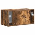 vidaXL TV nástenná skriňa 60 x 31 x 29,5 cm Dymová dub