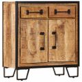 vidaXL Komoda z masívneho mangovníkového dreva 65x30x70 cm