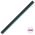 vidaXL PVC ochranné pásy na ochranu súkromia 140x0,19 m matné zelené