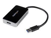 Startech USB 3.0 to HDMI & DVI Adapter with 1x USB Port - External Video & Graphics Card Adapter - Dual Monitor Hub - Supports Windows (USB32HDEH) - Docking stanica - USB 3.0 - HDMI - kompatibilný s TAA - pre P/N: HDDVIMM3, HDMM12, HDMM15, HDMM1MP, HDMM2MP, HDMM3, HDMM3MP, HDMM50A, HDMM6, HDPMM50