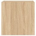 vidaXL TV nástenné skrinky 2 ks dub sonoma 40,5x30x40 cm kompoz. drevo