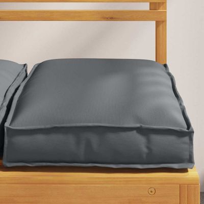 vidaXL Podložka 2 pcs Antracit 40 x 40 x 8 cm Oxfordská látka