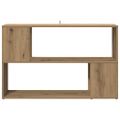 vidaXL skrinka na knihy Artisan Dub 100x24x63 cm Drevo