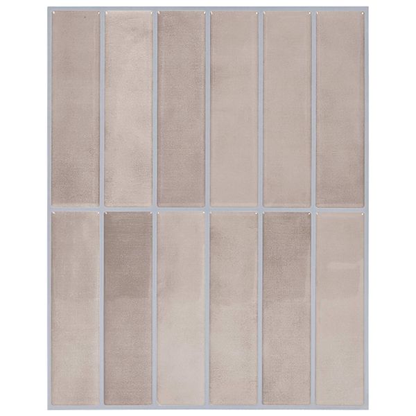 vidaXL Obdĺžniková dlažba 10 pcs Bežová káva 29 x 23 x 0,08 cm