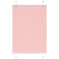 vidaXL Plisovaná roleta ružová 85x150 cm šírka látky 84,4 cm polyester