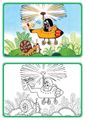 Coloring book A5 How Krtek Traveled