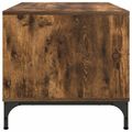 vidaXL Konferenčný stolík Dymová dub 90 x 49 x 46 cm Kompozitné drevo