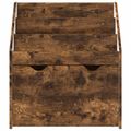 vidaXL Detský regál Dymová dub 60 x 29,5 x 69 cm Kompozitné drevo