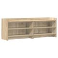 vidaXL TV skrinka 135 x 33 x 47 cm Dub sonoma Kompozitné drevo