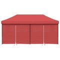 vidaXL Párty stan 292 x 580 x 315 cm Vínovo červená Oxfordská látka