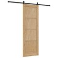 vidaXL Posuvné dvere ORKDAL 73,5 x 211 cm Borovicový masív