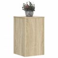 vidaXL Stojany na rastliny 2 ks dub sonoma 30x30x50cm kompozitné drevo