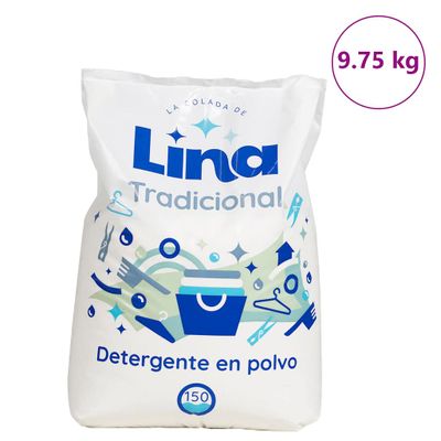 vidaXL Prací prášok na 150 praní 9,75 kg biely