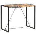 vidaXL Barový stolík 140x70x110 cm masívne recyklované drevo
