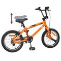 vidaXL BMX Bicykel 16 Palcov pre deti vo veku 5-8 rokov Oranžová