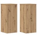 vidaXL Stojany na rastliny 2 ks dub artisan 30x30x70 cm kompoz. drevo