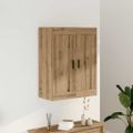 vidaXL Nástenná skrinka dub artisian 69,5x34x90 cm kompozitné drevo